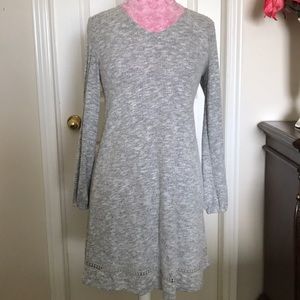 C & V long sleeve dress